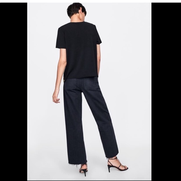 Zara short sleeve top - Picture 4 of 9